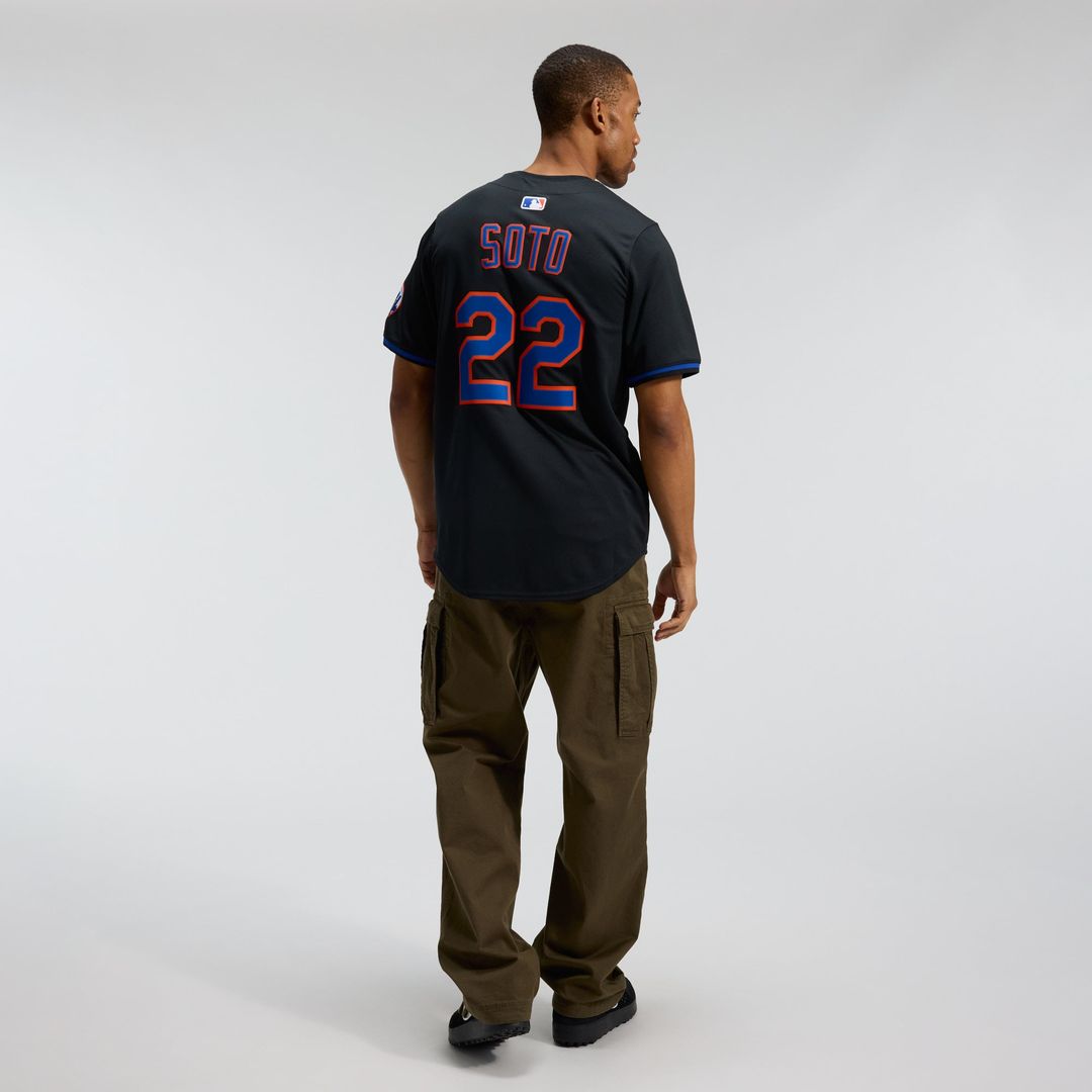 New York Mets Nike Authentic Jersey Gray
