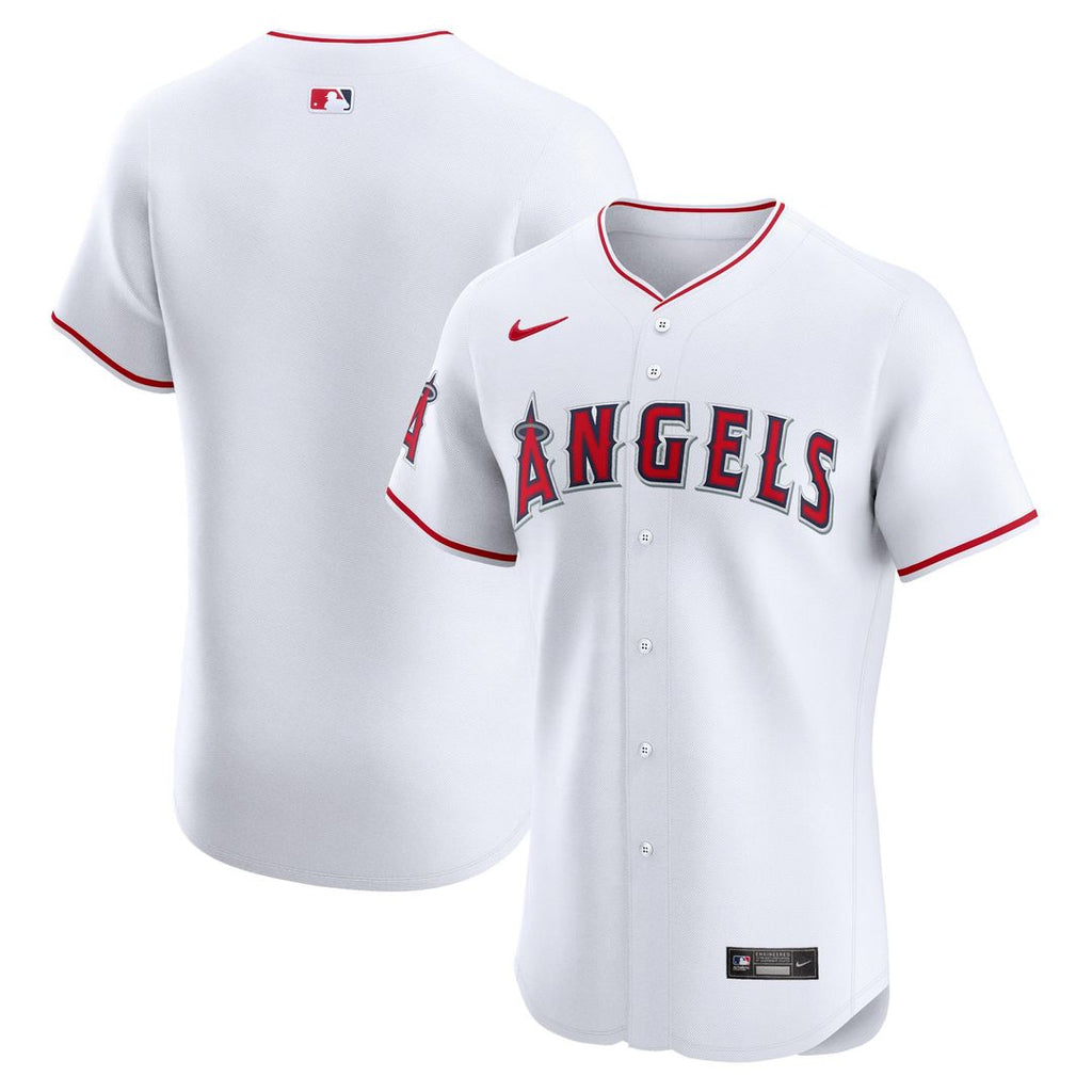 Los Angeles Angels Nike White Authentic MLB baseball jersey