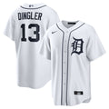 Detroit Tigers Nike White Replica MLB baseball jersey
