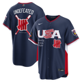 USA Baseball Nike x Undefeated Navy MLB baseball jersey