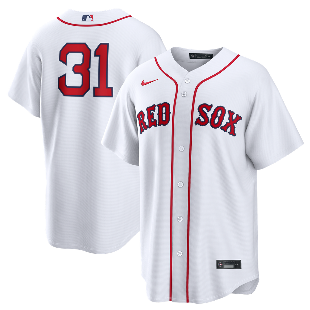 Boston Red Sox Nike White Replica MLB baseball jersey