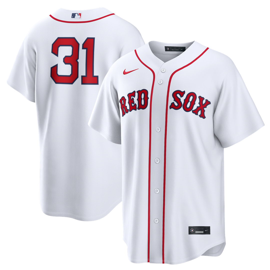 Boston Red Sox Nike White Replica MLB baseball jersey