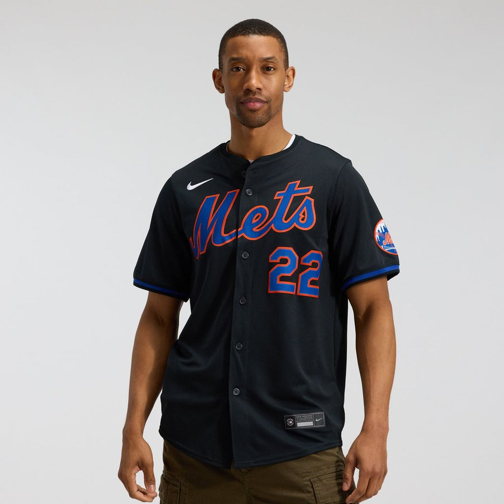 New York Mets Nike Authentic Jersey Black