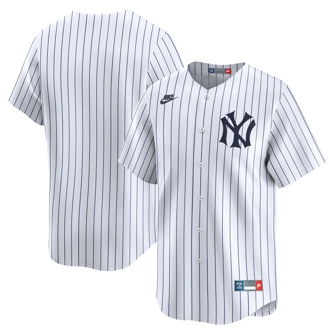 New York Yankees Nike White MLB baseball jersey