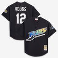 Tampa Bay Rays Mitchell & Ness Black Authentic MLB baseball jersey