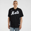 New York Mets Nike Black Replica MLB baseball jersey