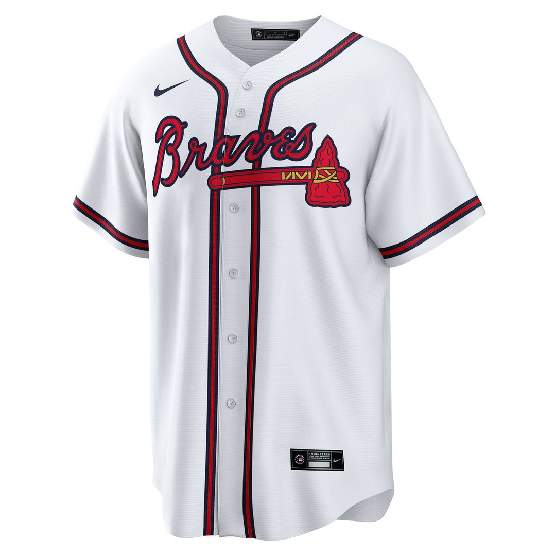 Atlanta Braves Nike Replica Jersey White