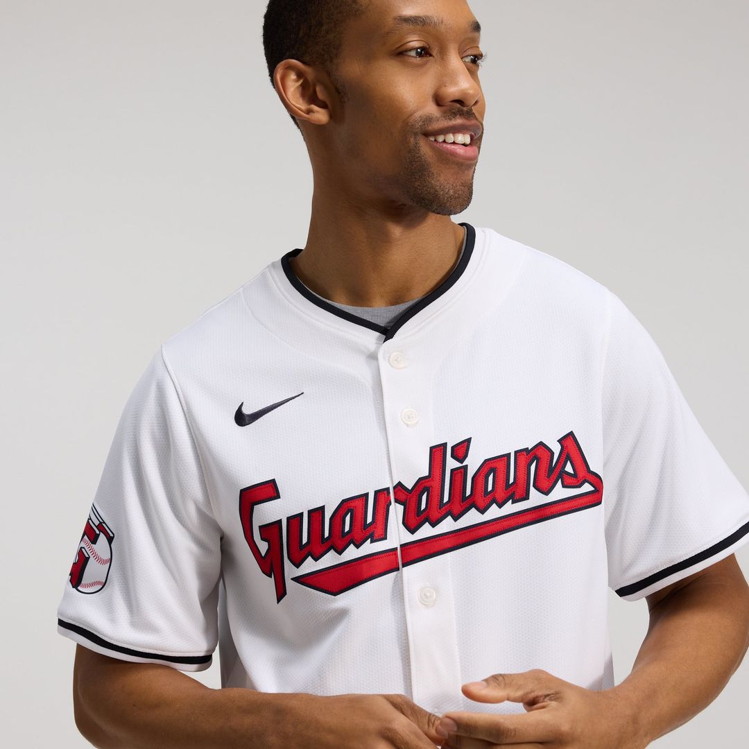 Cleveland Guardians Nike Jersey White