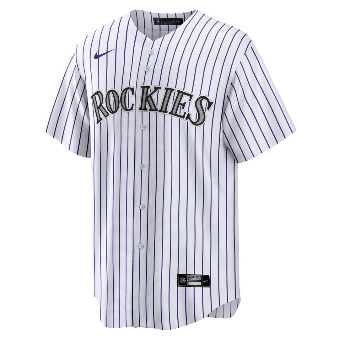 Colorado Rockies Nike Replica Jersey White