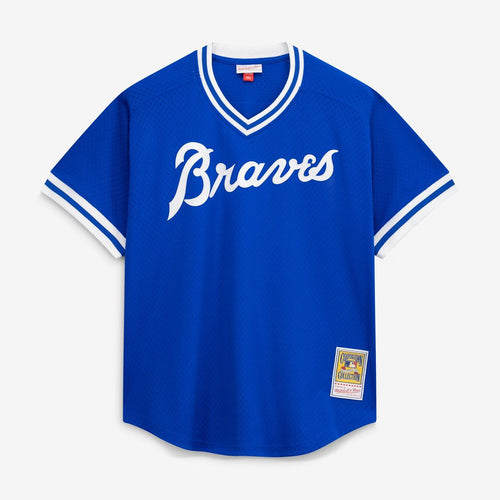 Atlanta Braves Mitchell & Ness Authentic Jersey Royal