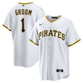 Pittsburgh Pirates Nike White Replica MLB baseball jersey