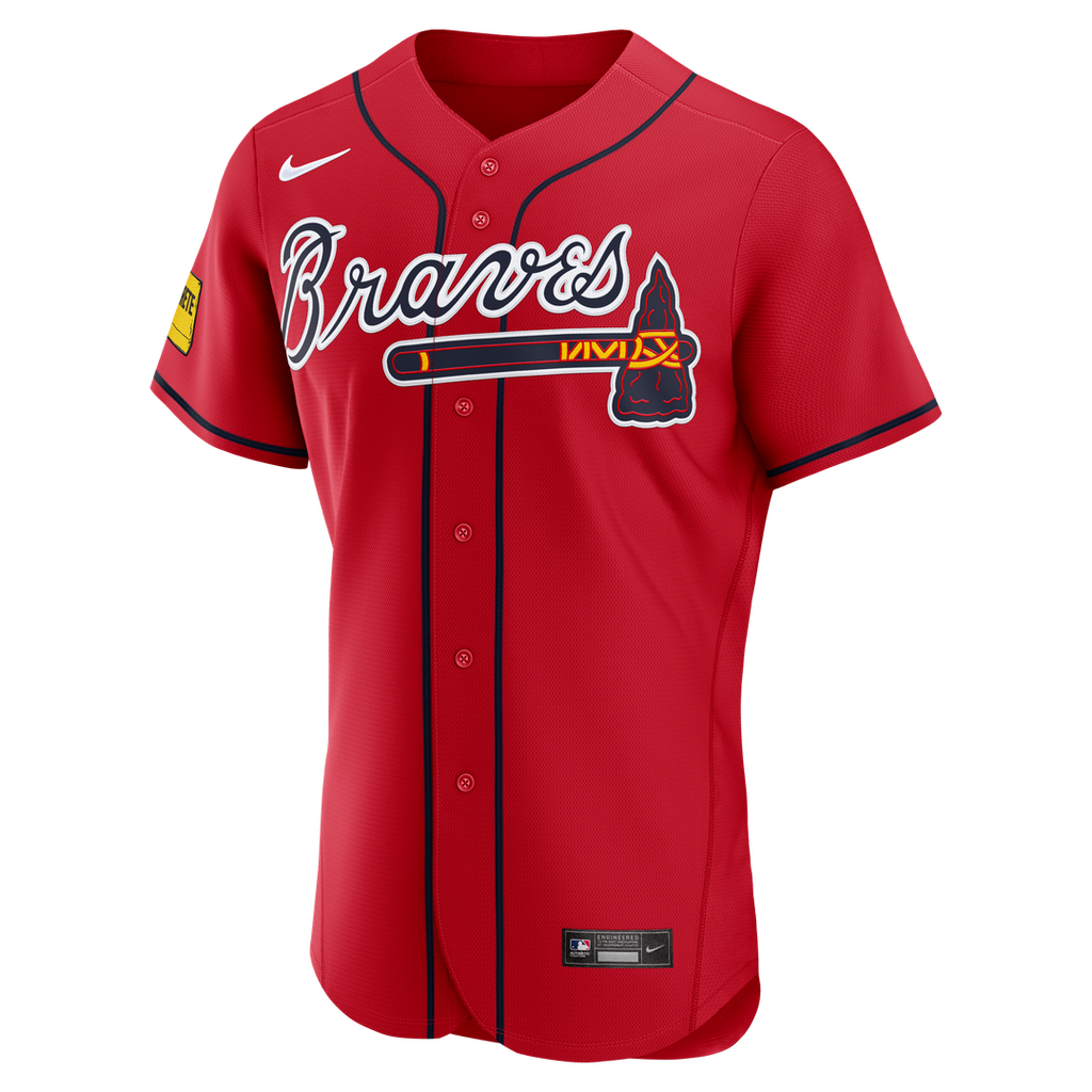 Atlanta Braves Nike Authentic Jersey Red