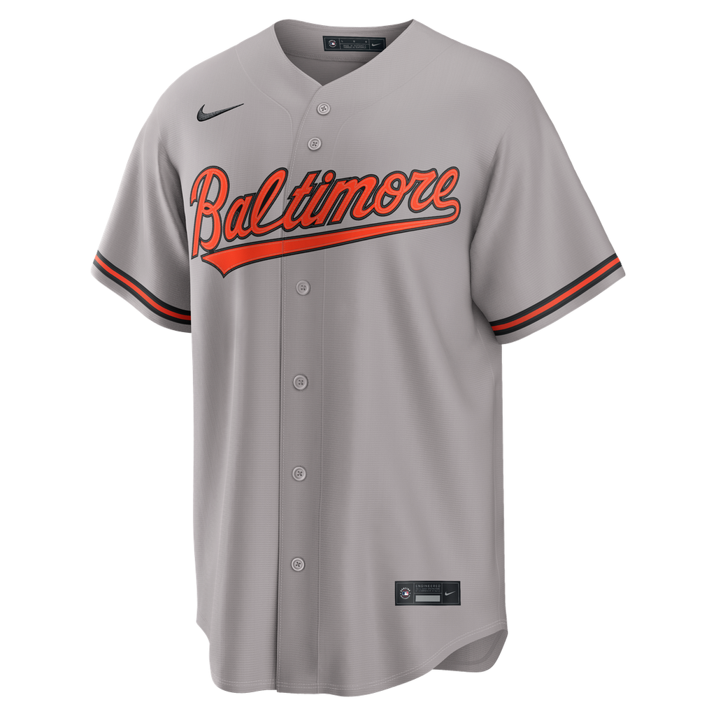 Baltimore Orioles Nike Replica Jersey Gray