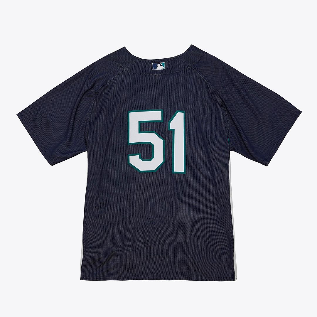 Seattle Mariners Mitchell & Ness Authentic Jersey Navy