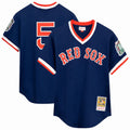Boston Red Sox Mitchell & Ness Red MLB baseball jersey
