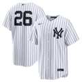 New York Yankees Nike White Replica MLB baseball jersey