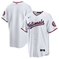 Washington Nationals Nike White Replica MLB baseball jersey