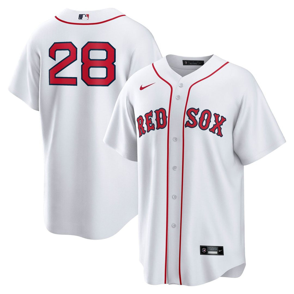 Boston Red Sox Nike White Replica MLB baseball jersey