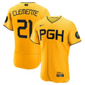 Pittsburgh Pirates Nike Gold Authentic MLB baseball jersey