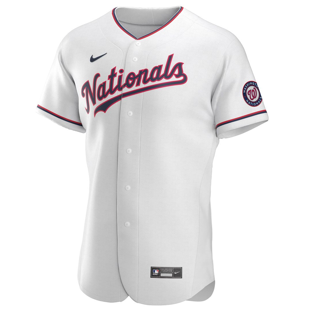 Washington Nationals Nike Authentic Jersey White