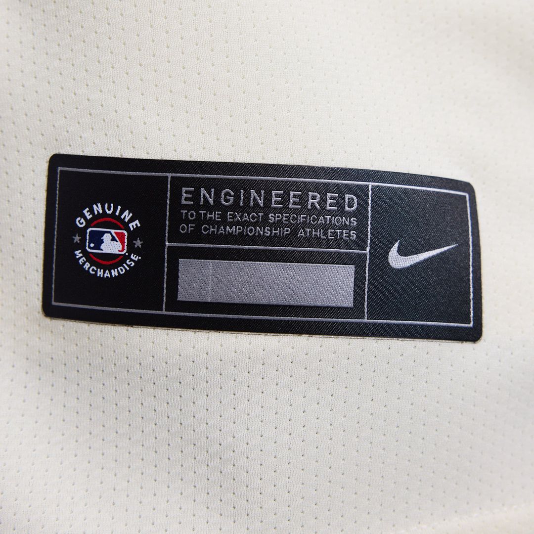 Milwaukee Brewers Nike Authentic Jersey Cream