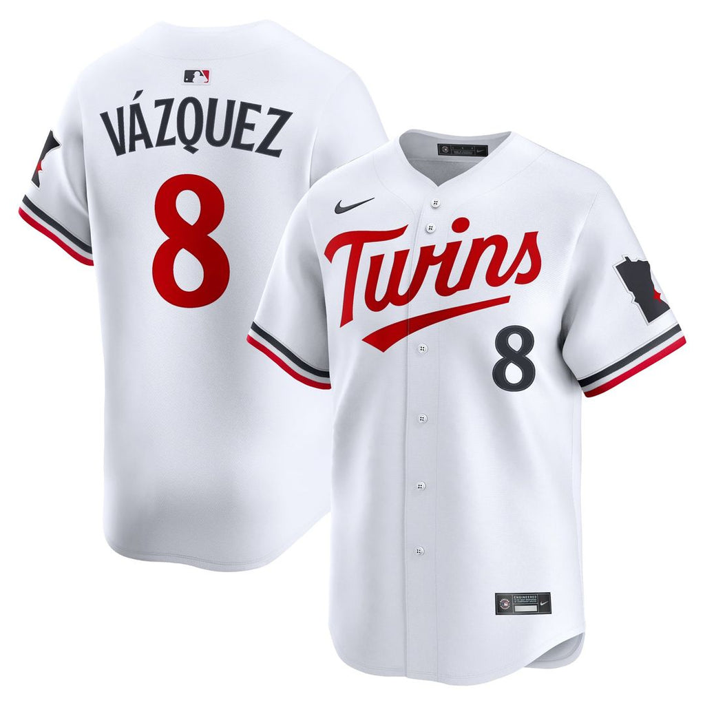 Minnesota Twins Nike White Authentic MLB baseball jersey