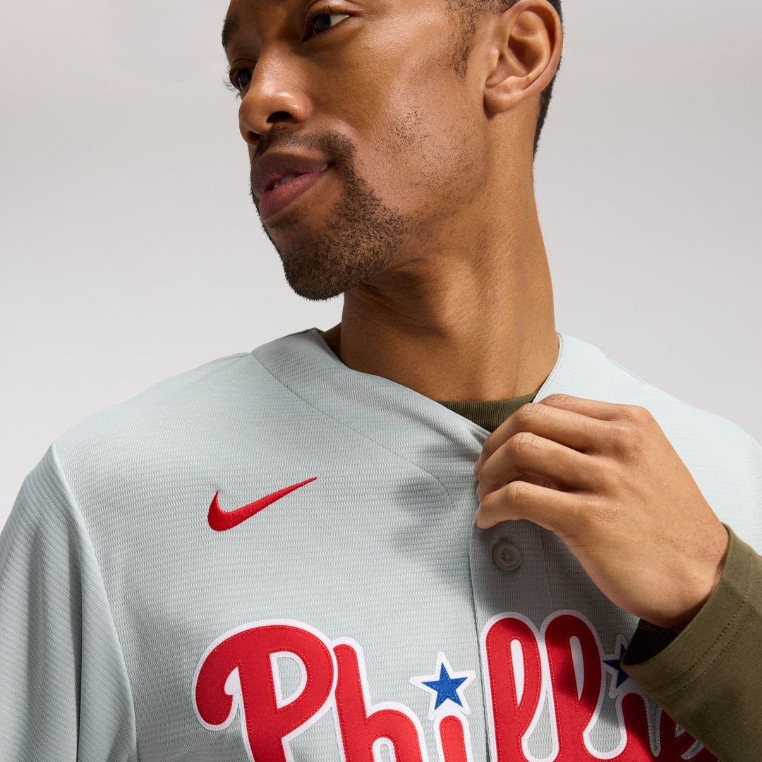 Philadelphia Phillies Nike Replica Jersey Gray