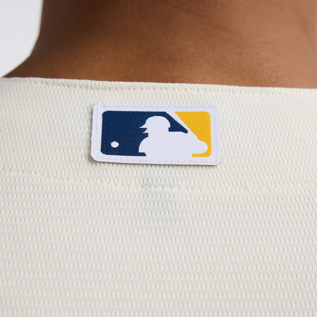 Milwaukee Brewers Nike Replica Jersey Cream
