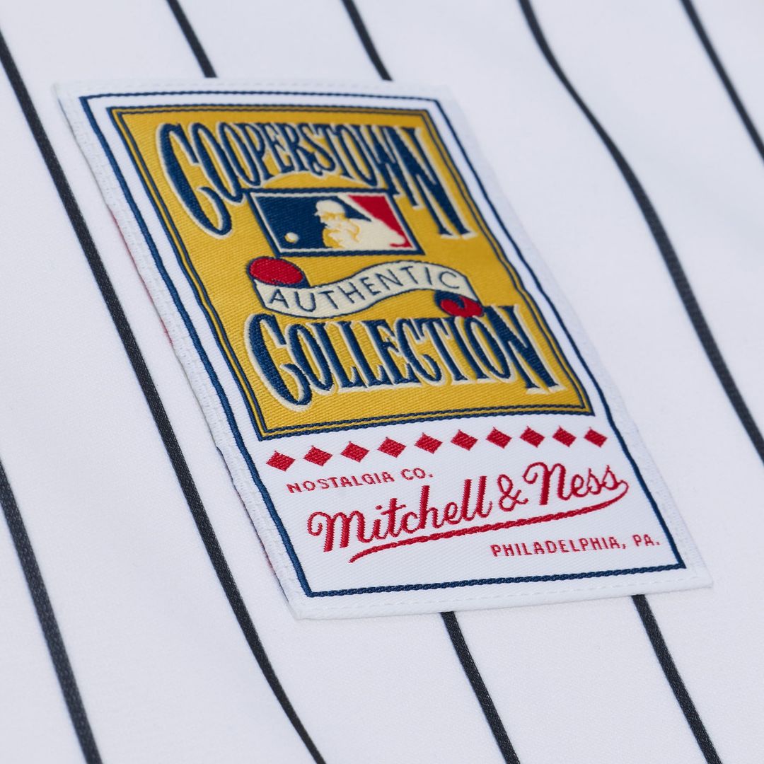 Florida Marlins Mitchell & Ness Authentic Jersey White