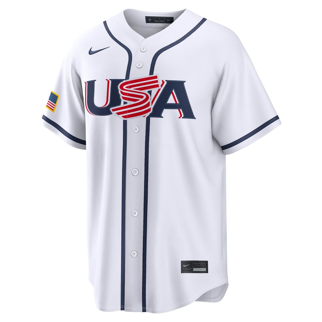 USA Baseball Nike Jersey White