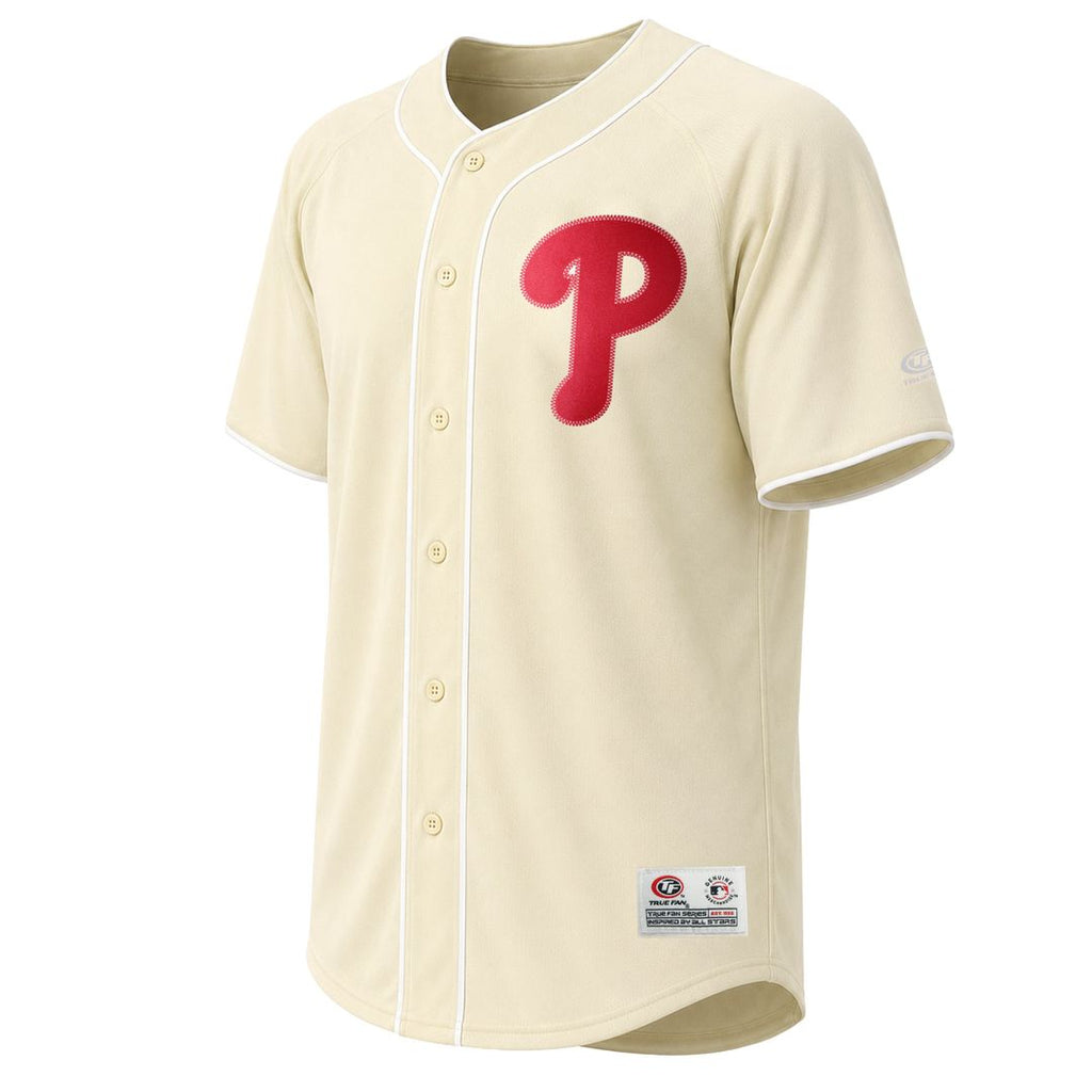Philadelphia Phillies Stitches Authentic Jersey Cream