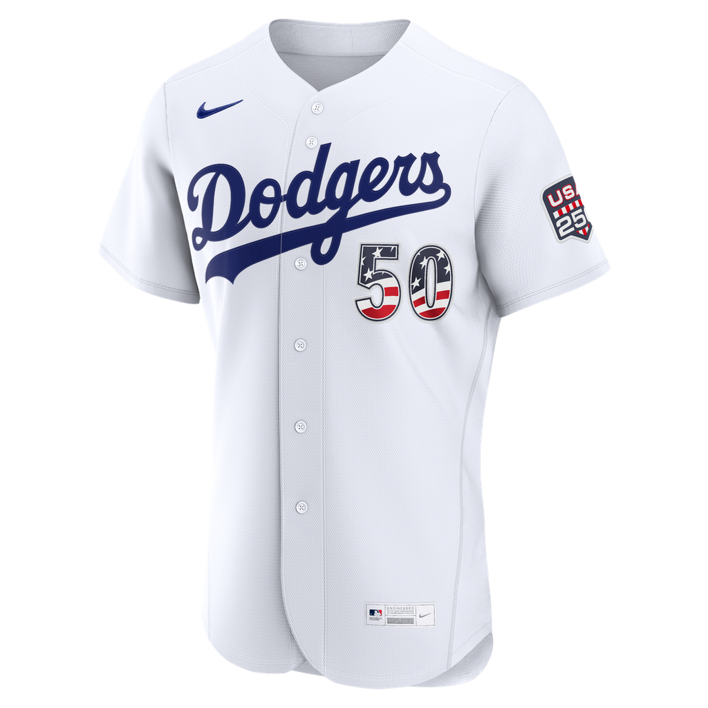 Los Angeles Dodgers Nike Authentic Jersey White