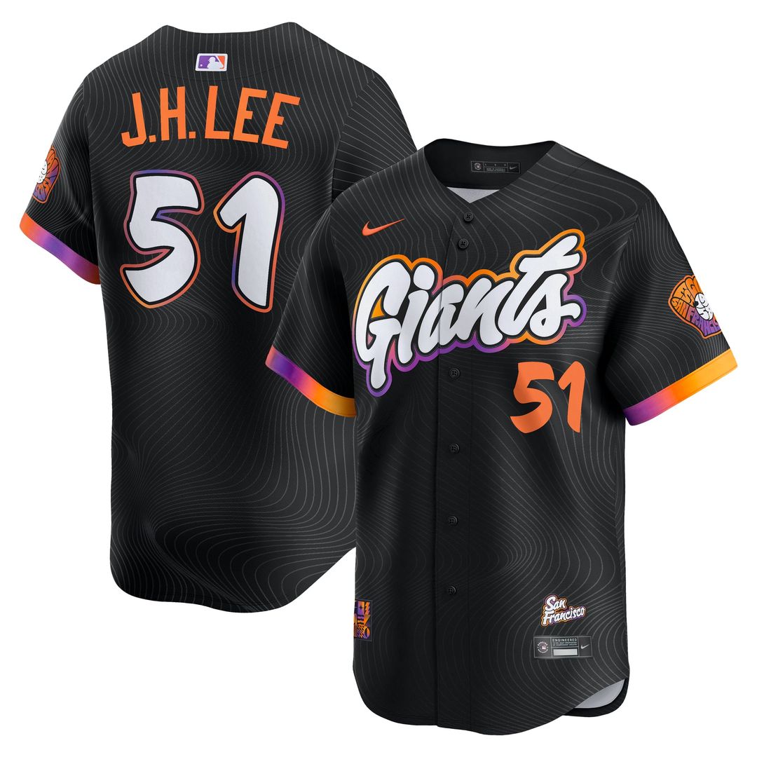 San Francisco Giants Nike Black MLB baseball jersey