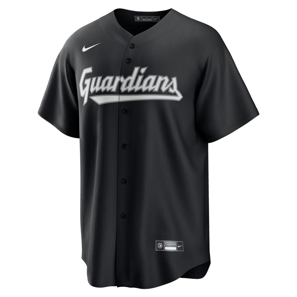 Cleveland Guardians Nike Replica Jersey Black