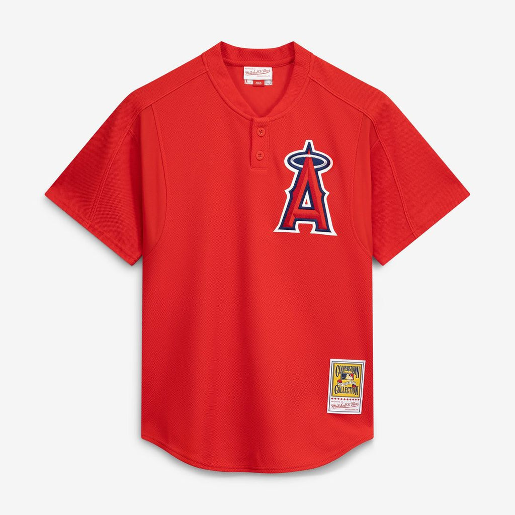 California Angels Mitchell & Ness Authentic Jersey Red