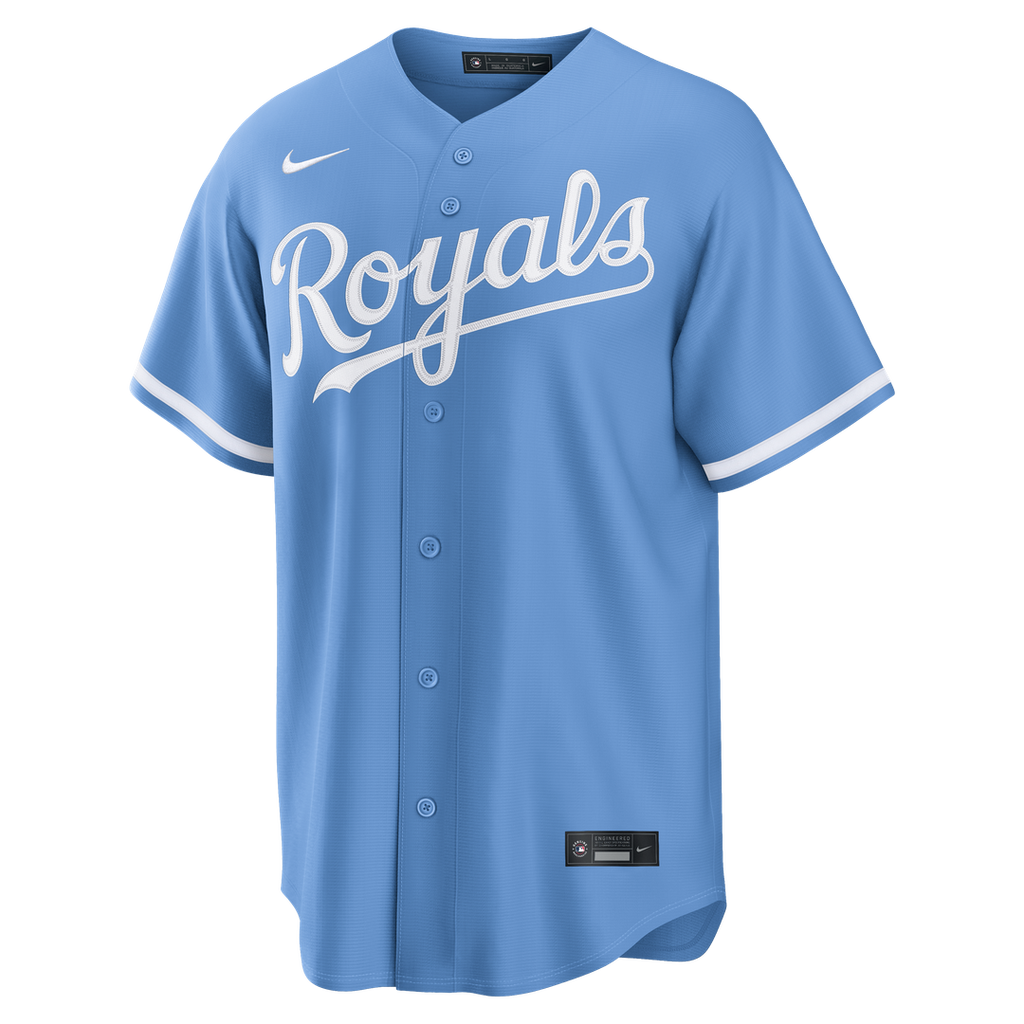 Kansas City Royals Nike Replica Jersey Gray