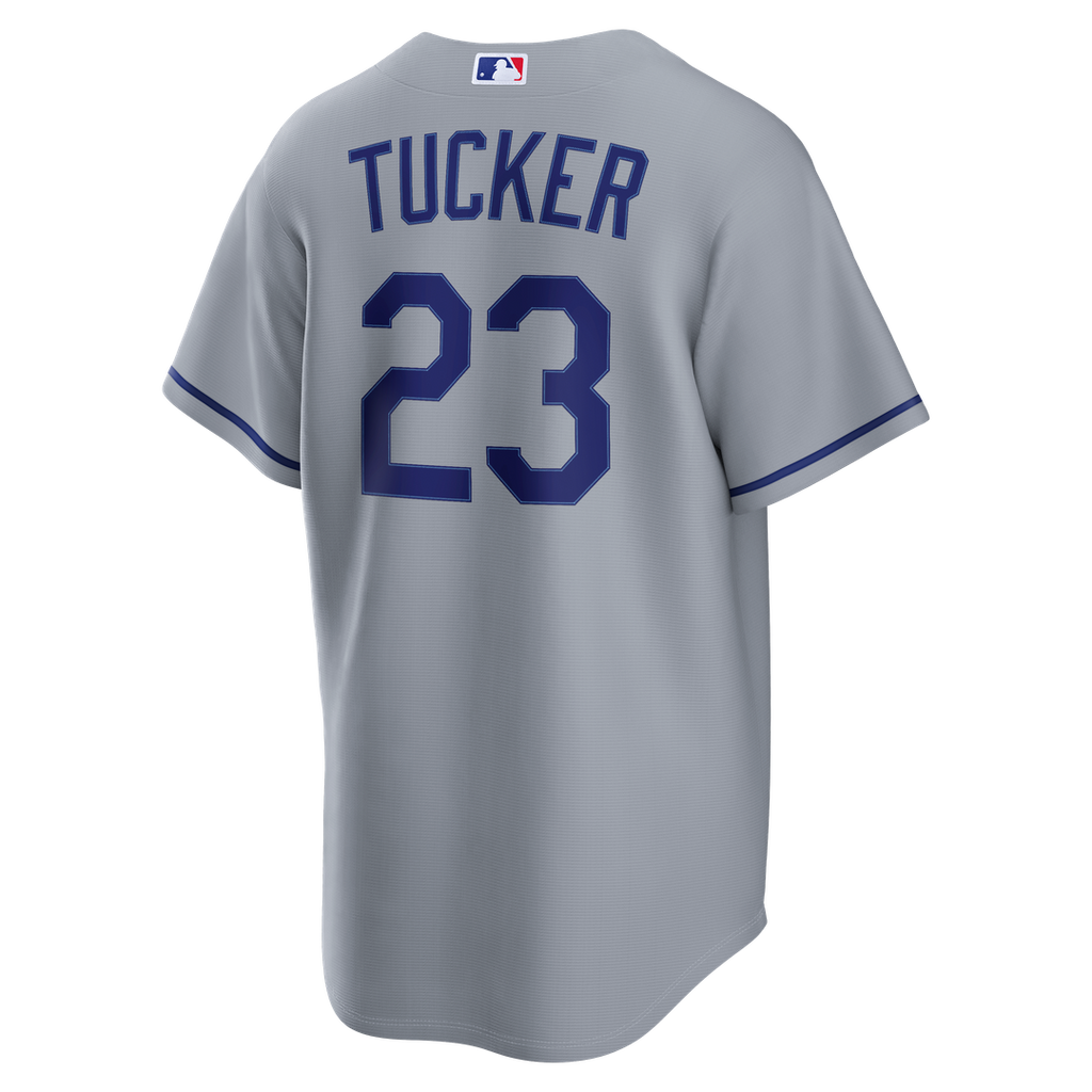Los Angeles Dodgers Nike Replica Jersey Gray