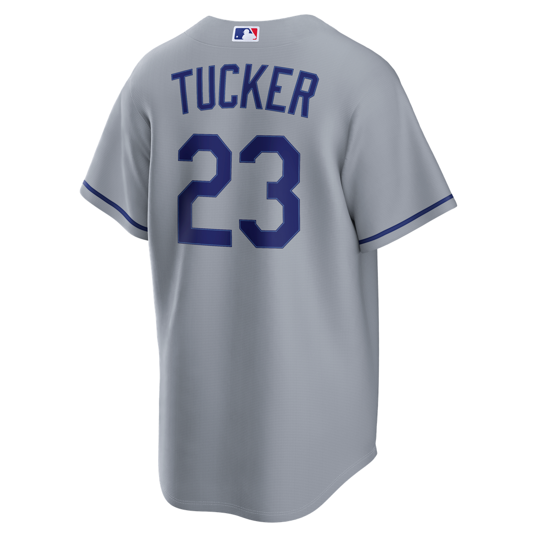 Los Angeles Dodgers Nike Replica Jersey Gray