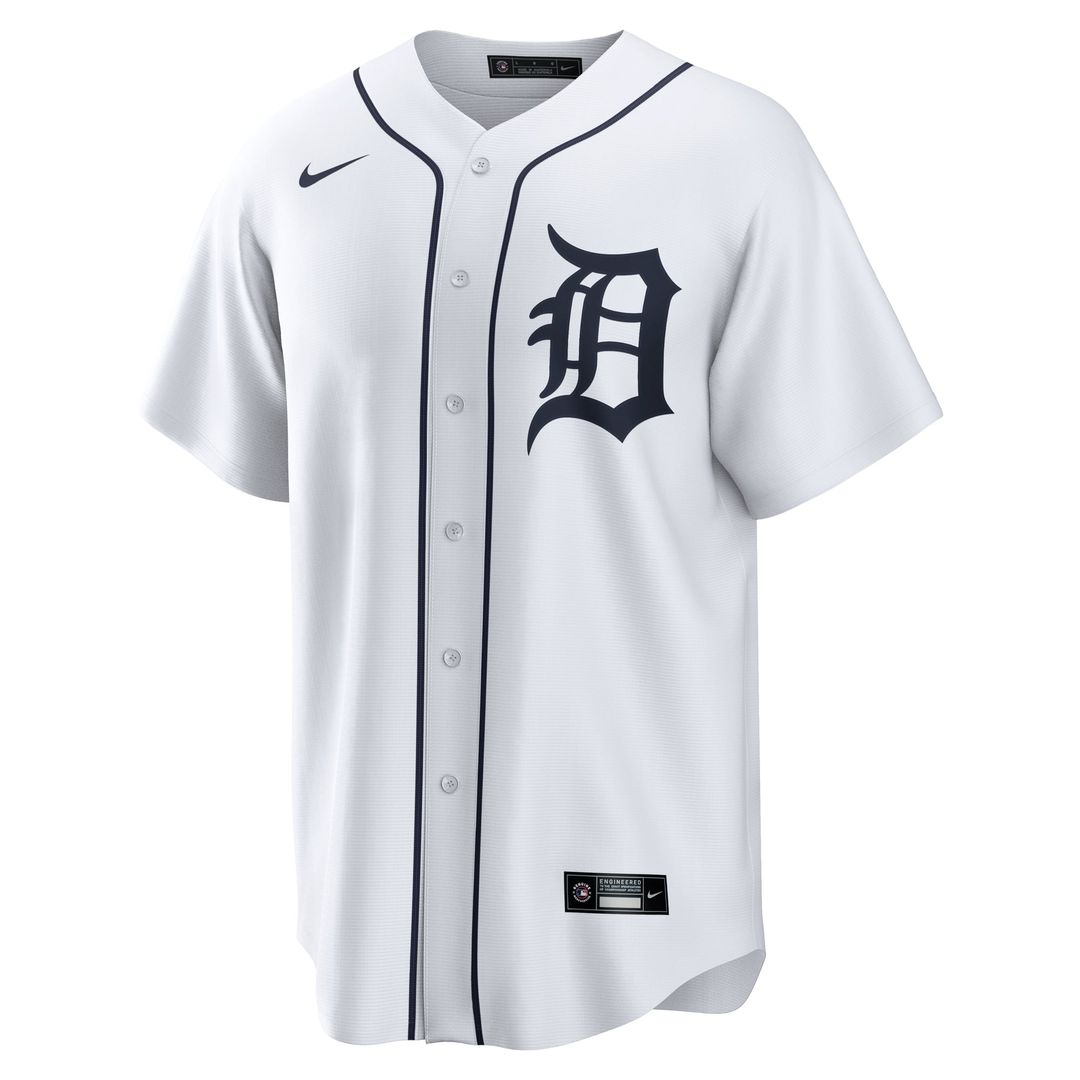 Detroit Tigers Nike Replica Jersey White