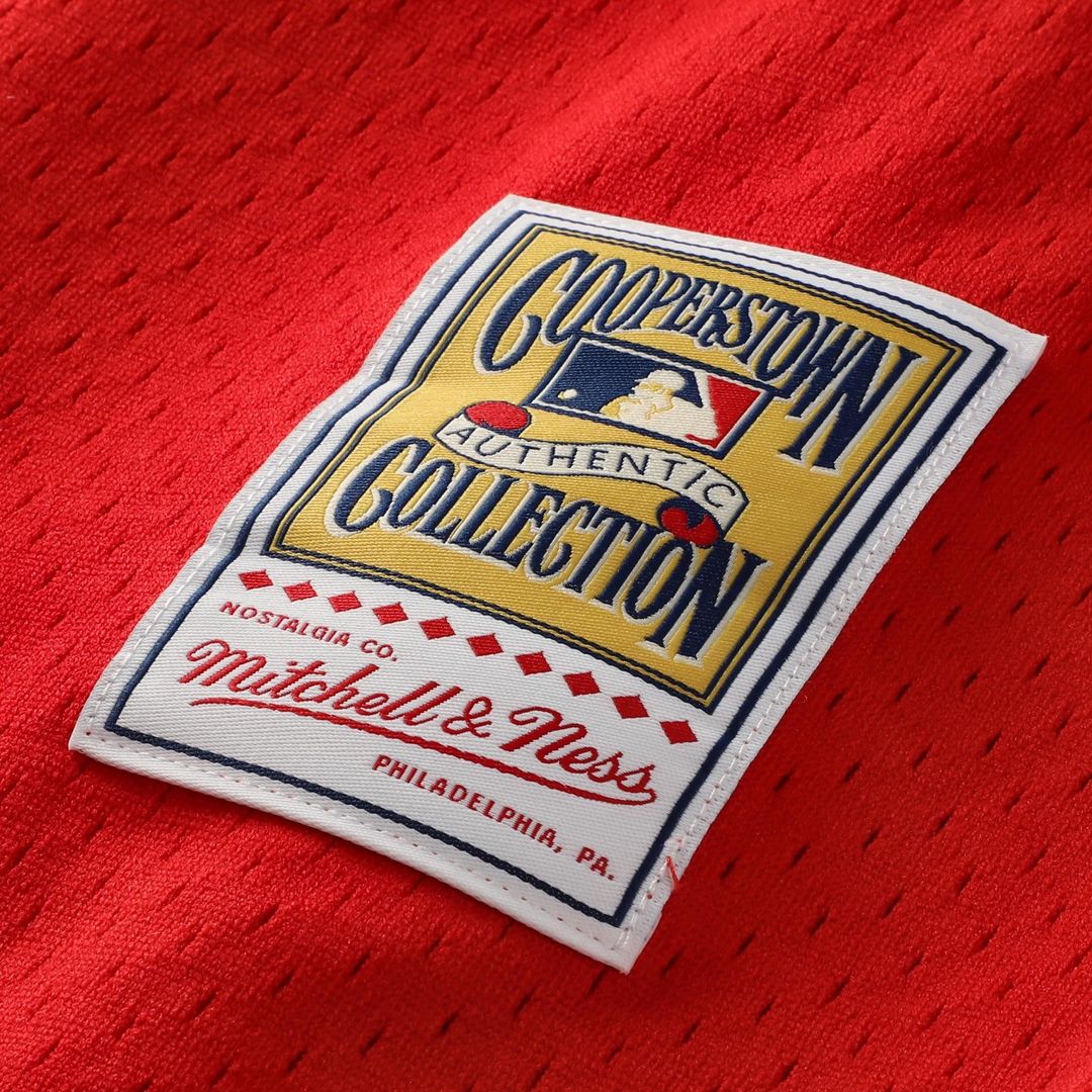 Philadelphia Phillies Mitchell & Ness Jersey Red