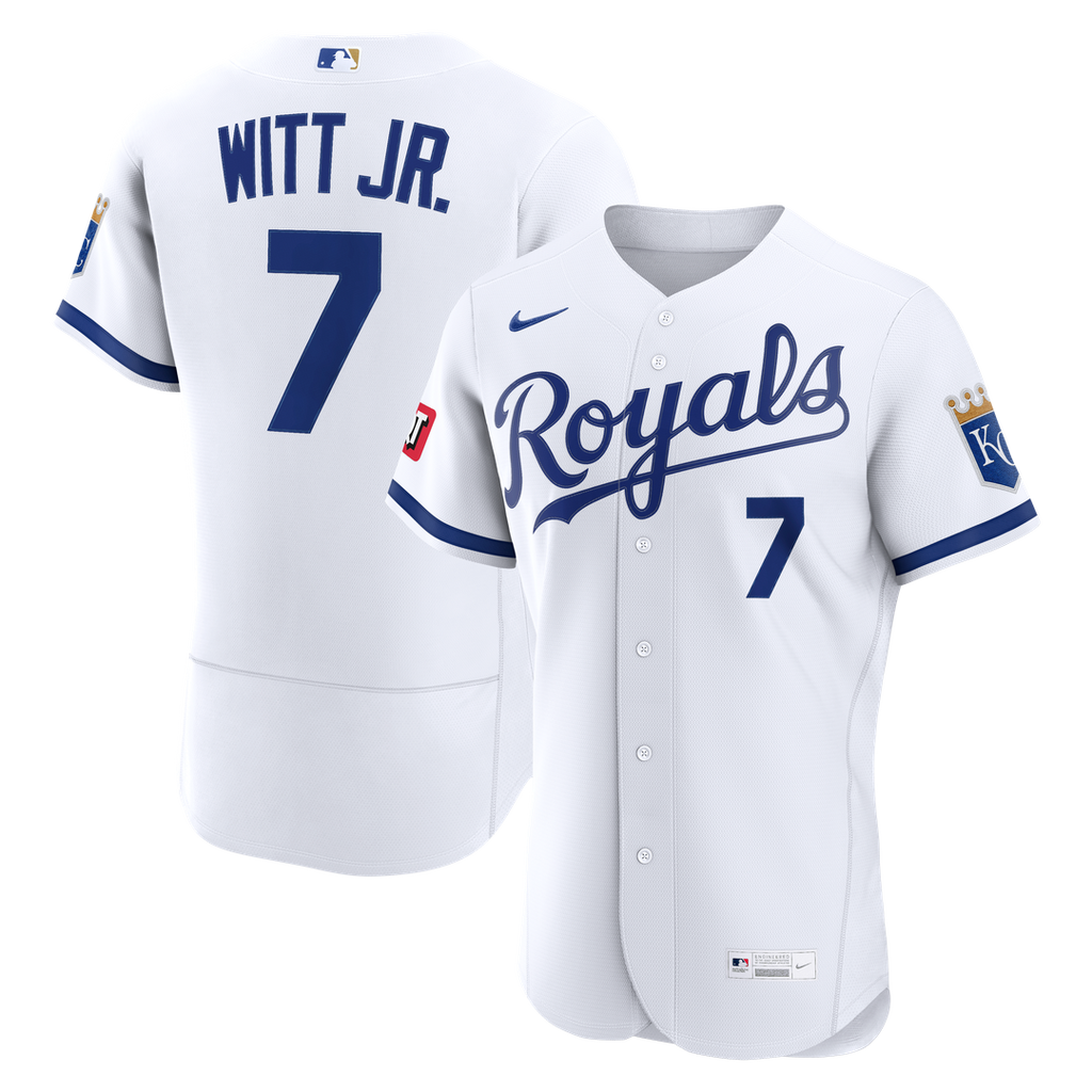 Kansas City Royals Nike Authentic Jersey White