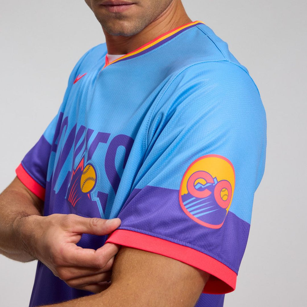 Colorado Rockies Nike Jersey Blue
