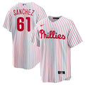 Philadelphia Phillies Nike White Replica MLB baseball jersey