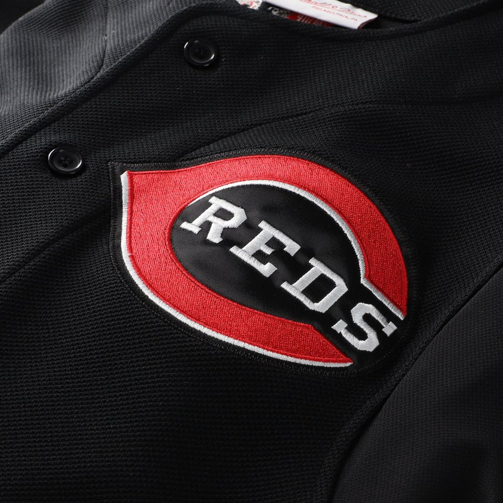 Cincinnati Reds Mitchell & Ness Authentic Jersey Black