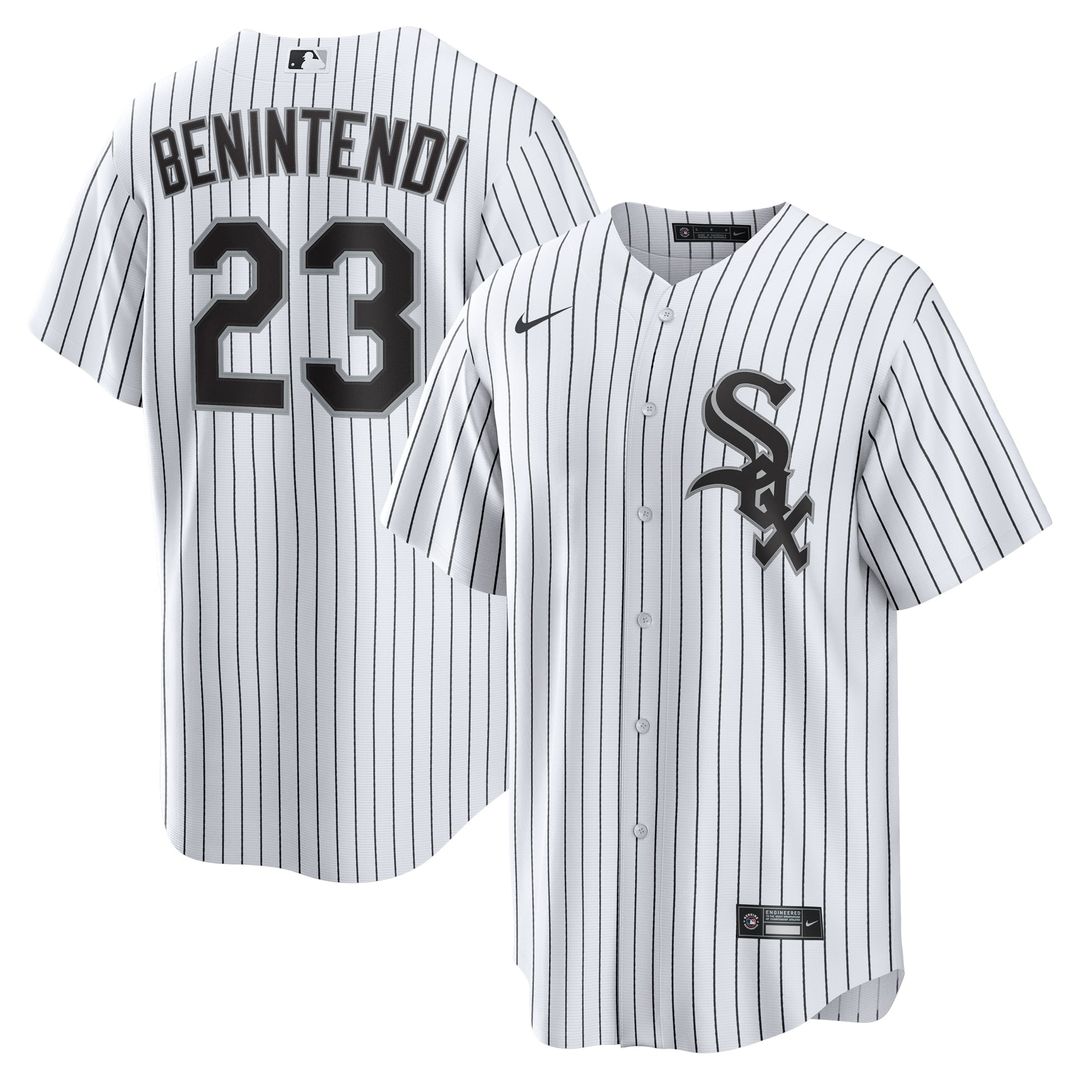 Chicago White Sox Nike White Replica MLB baseball jersey
