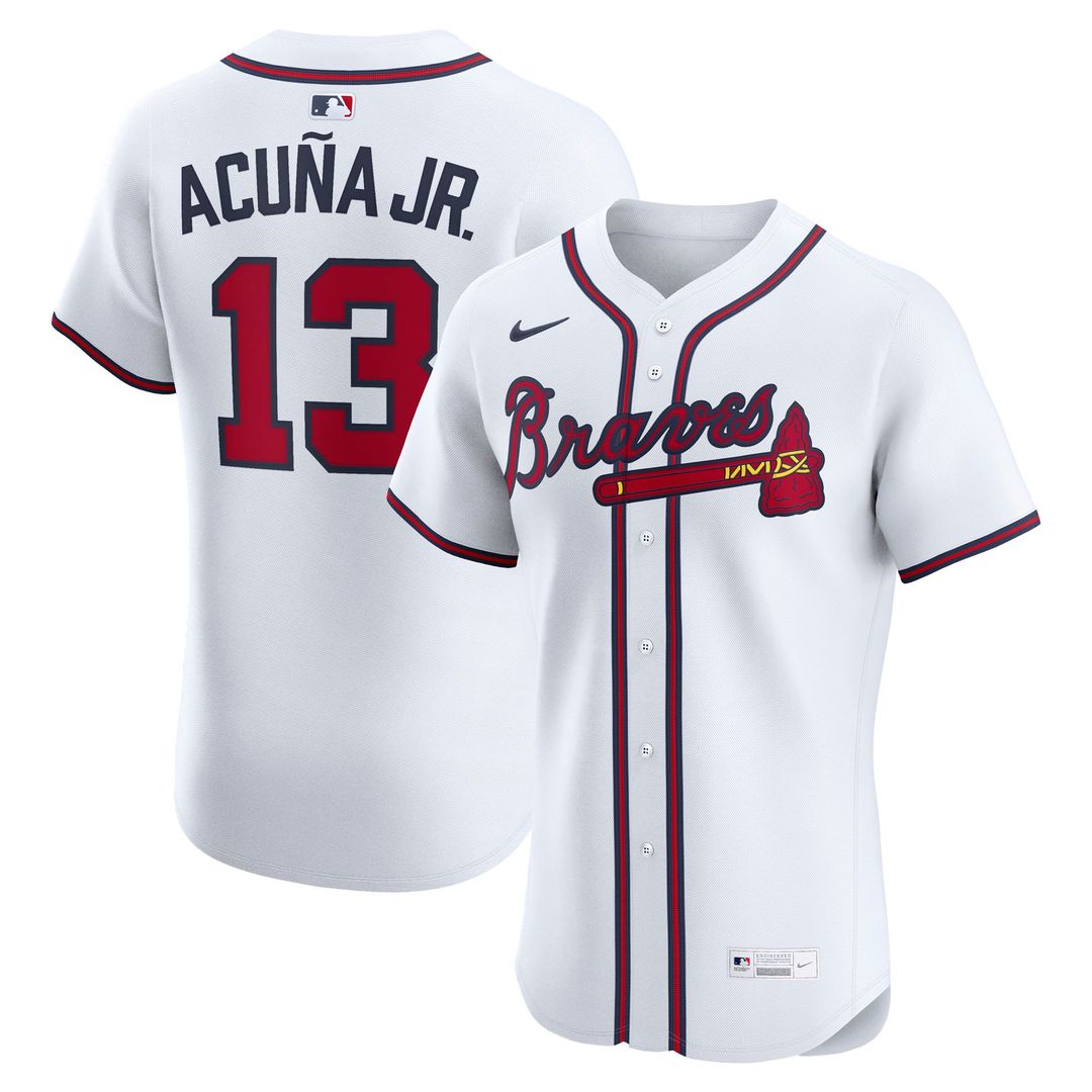 Atlanta Braves Nike Authentic Jersey White