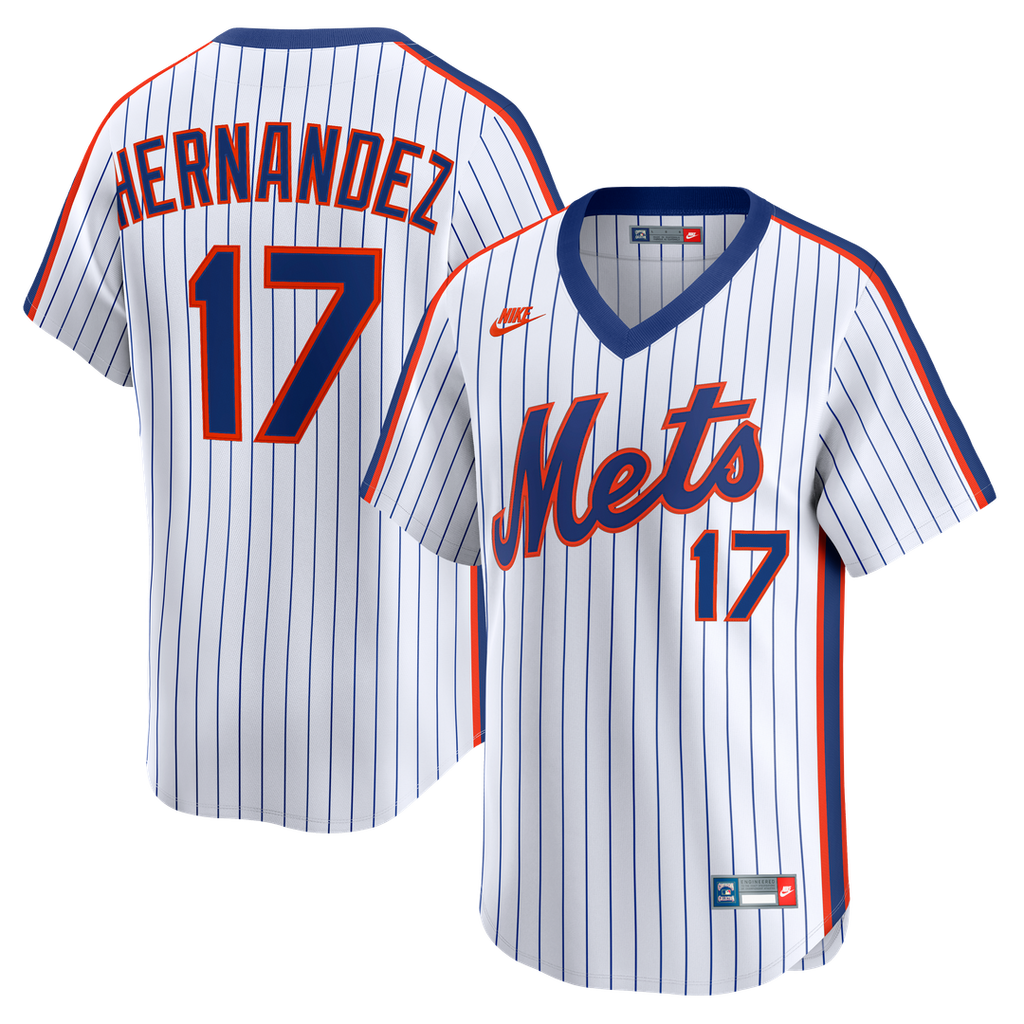 New York Mets Nike White MLB baseball jersey