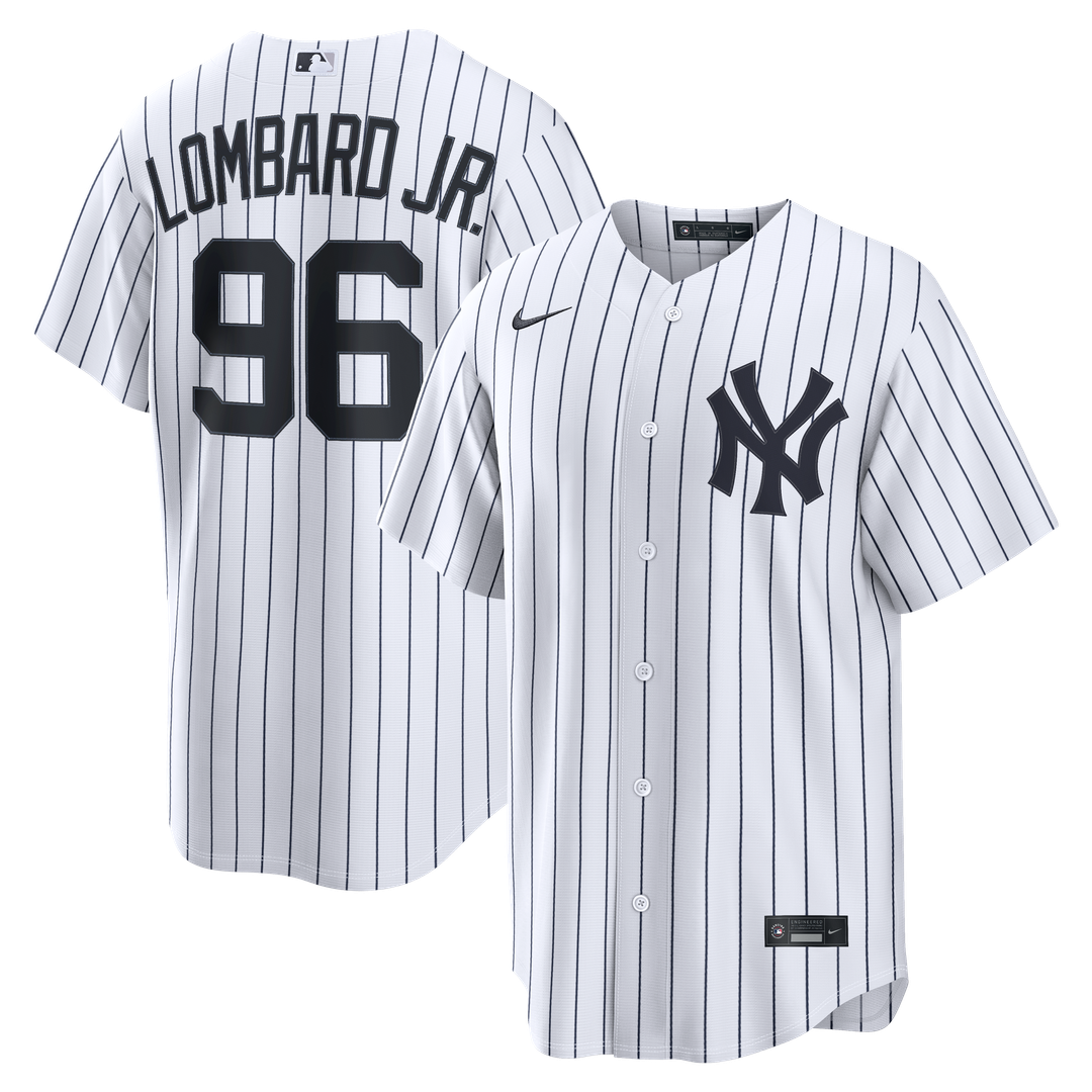 New York Yankees Nike White Replica MLB baseball jersey