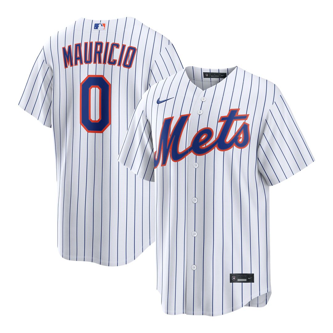 New York Mets Nike White Replica MLB baseball jersey