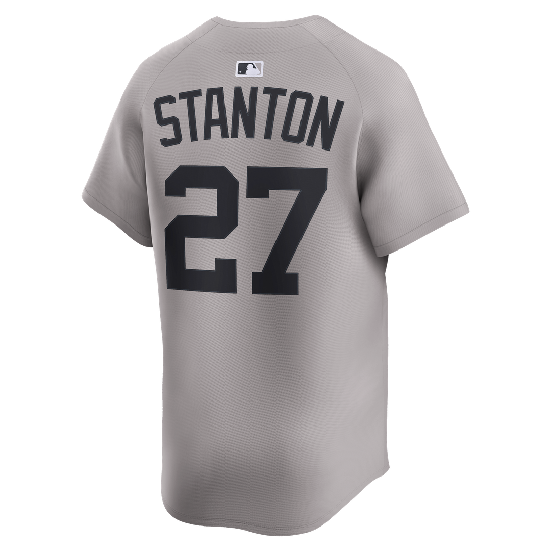 New York Yankees Nike Authentic Jersey Gray